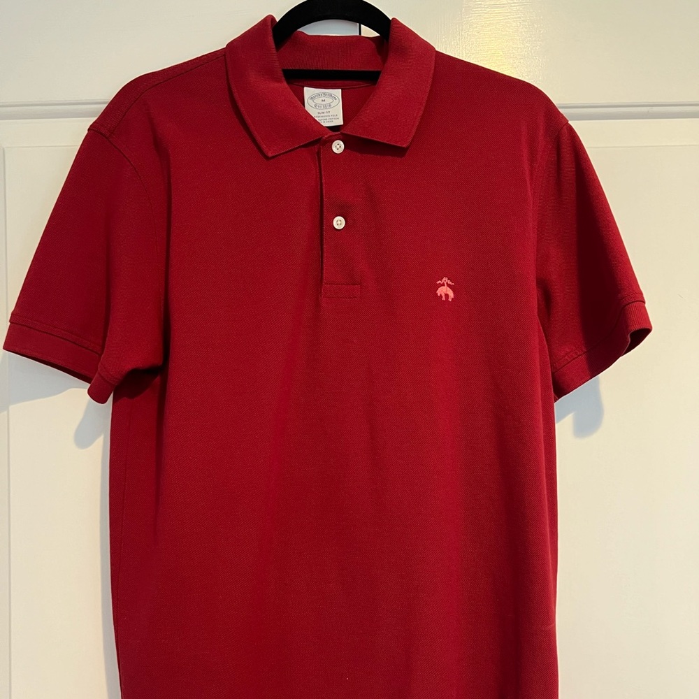 Men’s Brooks Brothers collared knit shirt